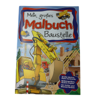 A4 Malbuch Baustelle